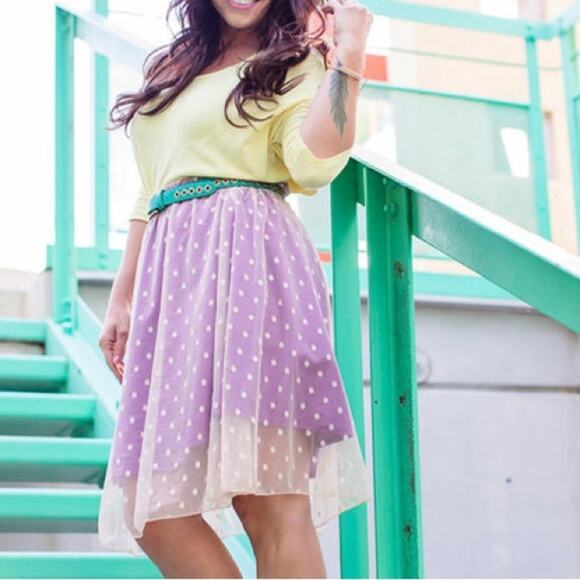 LuLaRoe Irma NWT SS Small Beautiful Pink Orange Black Oversized Tunic Top - Picture 16 of 16